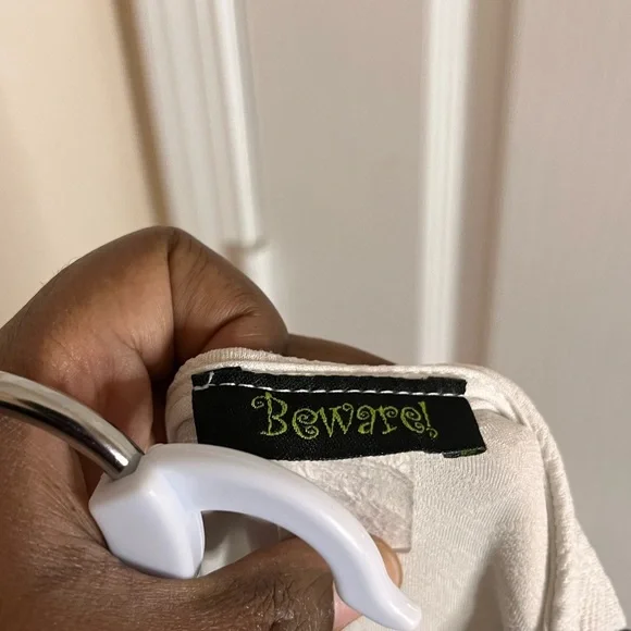 Black & White peplum Shirt - Picture 5 of 6